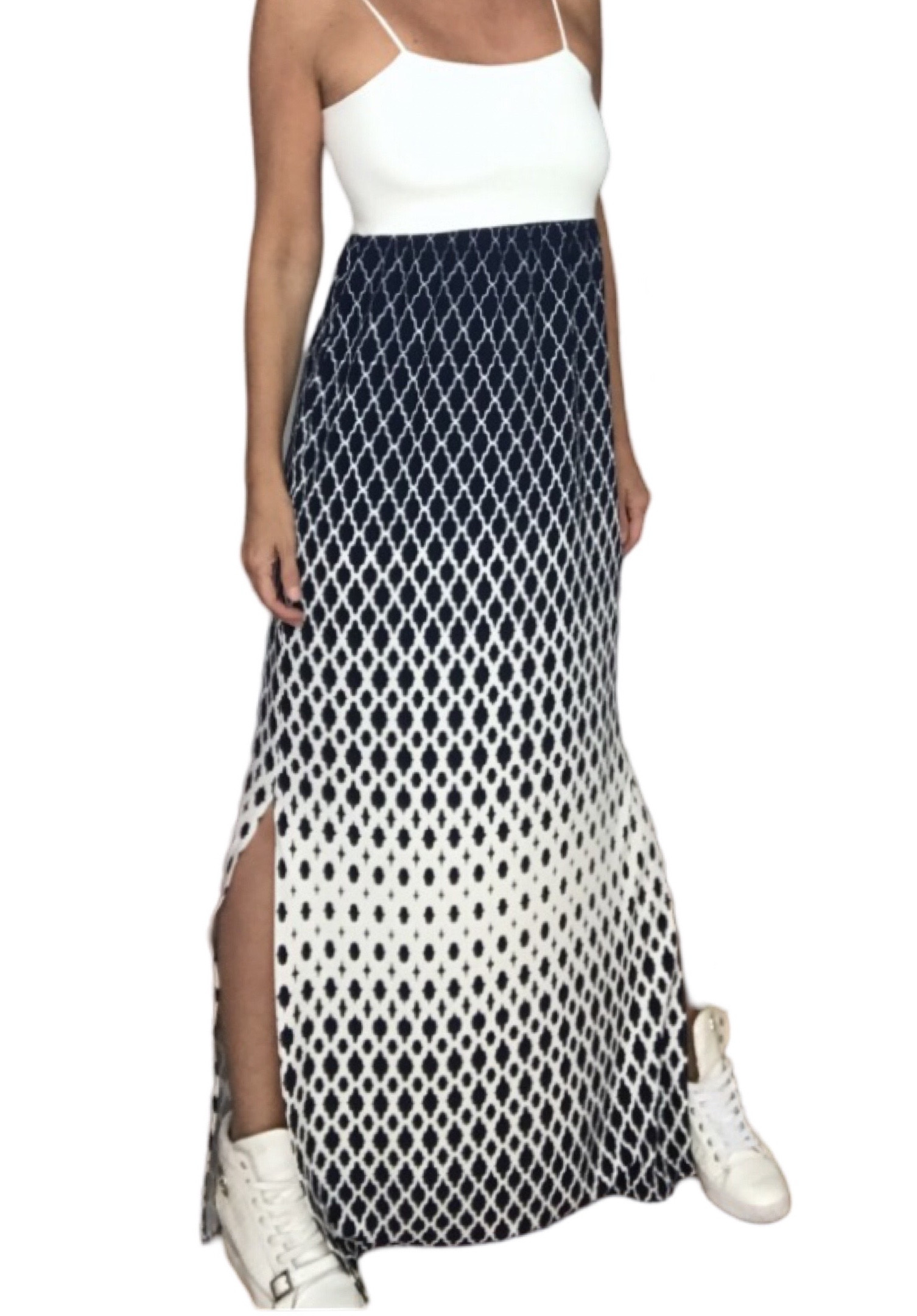 Dlouhé letní šaty BOROS DR-L-BLN01